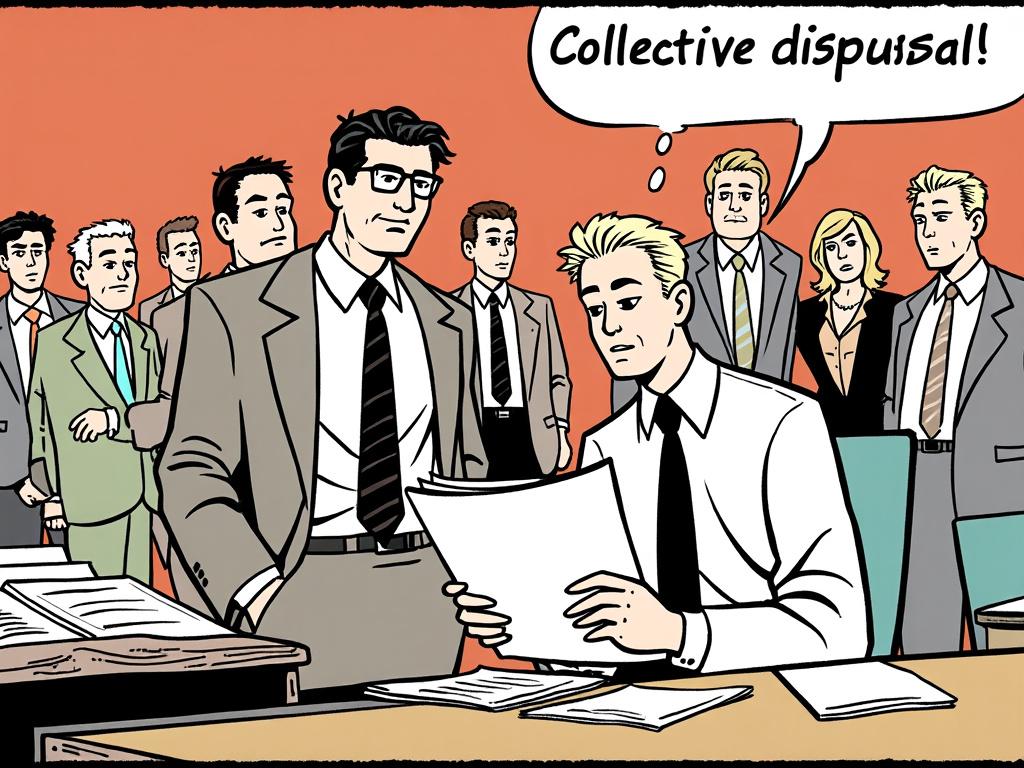 Collectief ontslag procedure